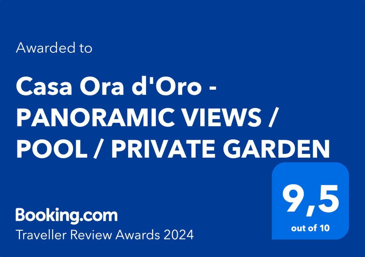 特雷宽达Casa Ora D'Oro - Panoramic Views / Pool / Private Garden别墅 外观 照片